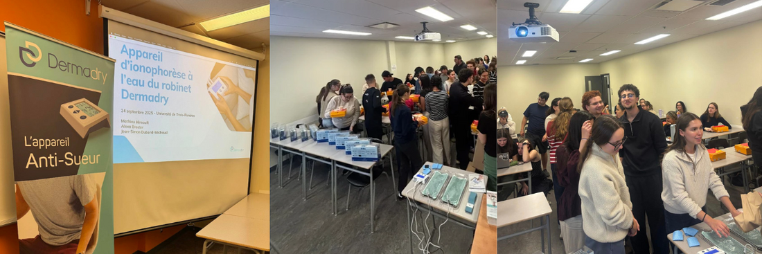 Dermadry Highlights Iontophoresis in Podiatry at the University of Quebec at Trois-Rivières