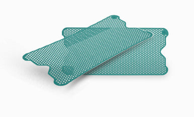 Easy to clean silicone mats to protect hands and feet during hyperhidrosis treatment.