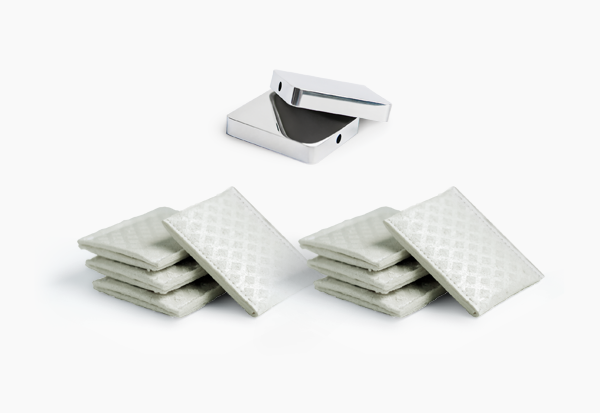 Consumable bundle including underarm electrodes and underarm pockets for treatment of axillary hyperhidrosis.